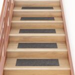 vidaXL Samolepiace nášľapy na schody, obdĺžnik 15 ks 76x20cm, antracit