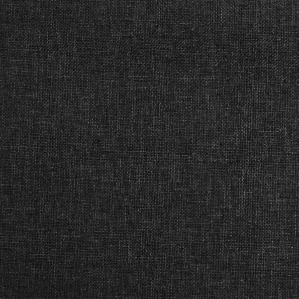 vidaXL Barová stolička čierna látka – Obrázok 3