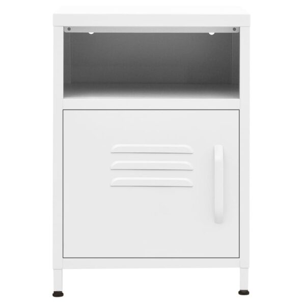 VXL8720286565360_g_en_hd_1.jpg vidaXL Nočný stolík biely 35x35x51 cm oceľ – Obrázok 3