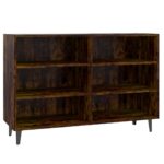 vidaXL Komoda tmavý dub 103,5x35x70 cm drevotrieska – Obrázok 2