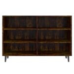 vidaXL Komoda tmavý dub 103,5x35x70 cm drevotrieska – Obrázok 4