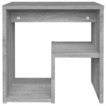 vidaXL Nočný stolík sivý sonoma 40x30x40 cm spracované drevo – Obrázok 3