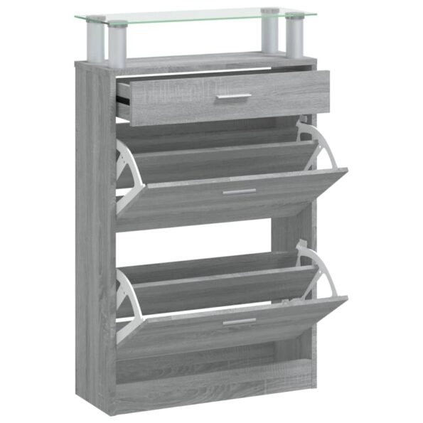 VXL8720286945391_a_en_hd_1.jpg vidaXL Botník Sivý dub sonoma 63x24x104 cm spracované drevo – Obrázok 2