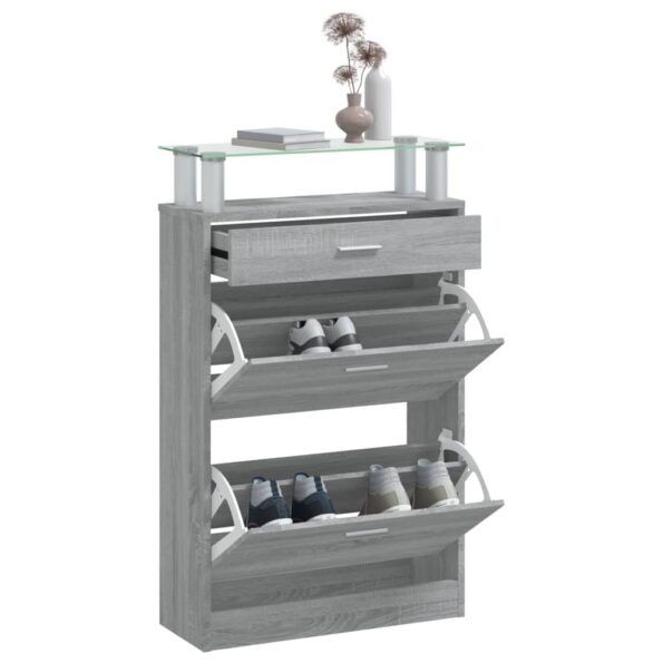 VXL8720286945391_g_en_hd_2.jpg vidaXL Botník Sivý dub sonoma 63x24x104 cm spracované drevo – Obrázok 4