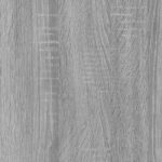 vidaXL Botník Sivý dub sonoma 63x24x104 cm spracované drevo – Obrázok 8