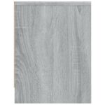 vidaXL Nočný stolík sivý sonoma 40x30x40 cm kompozitné drevo – Obrázok 5