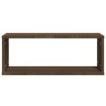 vidaXL Kockové police 4 ks hnedý dub 60x15x23 cm spracované drevo – Obrázok 4