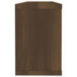 vidaXL Kockové police 4 ks hnedý dub 60x15x23 cm spracované drevo – Obrázok 5