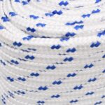 vidaXL Lodné lano biele 18 mm 25 m polypropylén – Obrázok 4