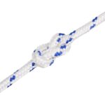 vidaXL Lodné lano biele 18 mm 25 m polypropylén – Obrázok 5