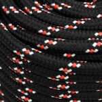 vidaXL Lodné lano čierne 18 mm 25 m polypropylén – Obrázok 4
