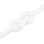 vidaXL Lodné lano biele 16 mm 25 m polypropylén – Obrázok 5