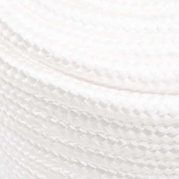 vidaXL Lodné lano biele 18 mm 50 m polypropylén – Obrázok 4