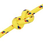 vidaXL Lodné lano žlté 12 mm 50 m polypropylén – Obrázok 5