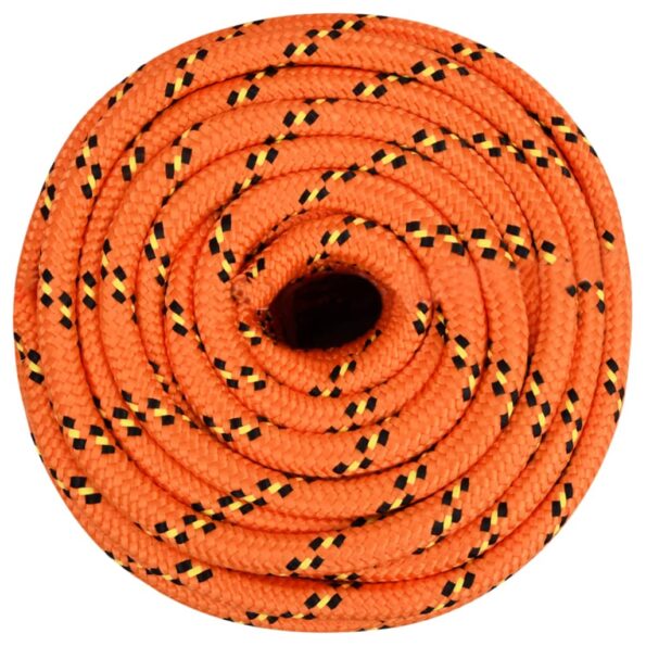 vidaXL Lodné lano oranžové 16 mm 100 m polypropylén – Obrázok 3