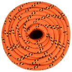 vidaXL Lodné lano oranžové 18 mm 25 m polypropylén – Obrázok 3