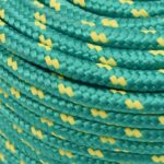 vidaXL Lodné lano zelené 12 mm 100 m polypropylén – Obrázok 4
