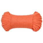 vidaXL Pracovné lano oranžové 3 mm 250 m polypropylén – Obrázok 3