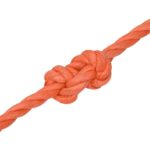 vidaXL Pracovné lano oranžové 12 mm 50 m polypropylén – Obrázok 5
