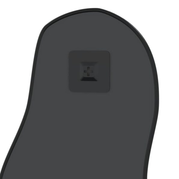 vidaXL Nástenné zrkadlo čierne 90x40 cm – Obrázok 5