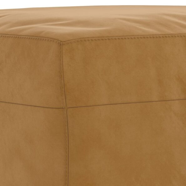 vidaXL Lavička hnedá 100x35x41 cm zamat – Obrázok 6