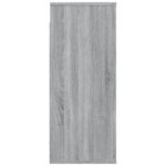 vidaXL Nástenná skrinka sivý dub sonoma 80x33x80 cm spracované drevo – Obrázok 4