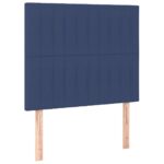 vidaXL Čelo postele s LED čierne 100x5x118/128 cm umelá koža – Obrázok 4
