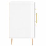 vidaXL Komoda, lesklá biela 100x36x60 cm, kompozitné drevo – Obrázok 7