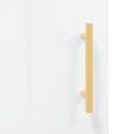 vidaXL Komoda, lesklá biela 100x36x60 cm, kompozitné drevo – Obrázok 10