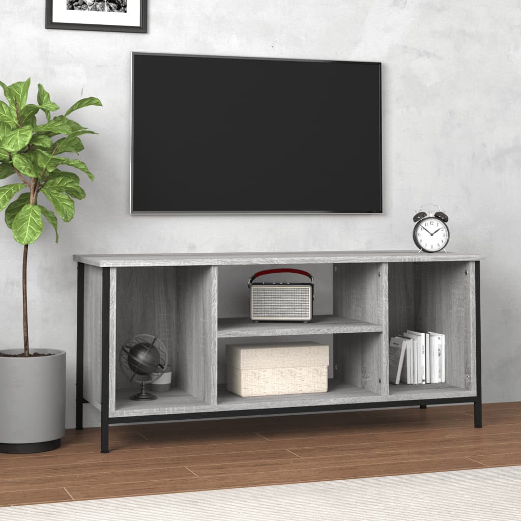 VXL8720845759315_m_en_hd_1.jpg vidaXL TV skrinka sivý dub sonoma 102x35x45 cm kompozitné drevo – Obrázok 1