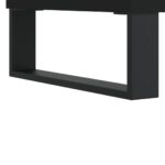 vidaXL Skrinka na platne čierna 85x38x48 cm kompozitné drevo – Obrázok 7