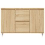 vidaXL Komoda dub sonoma 104x35x70 cm kompozitné drevo – Obrázok 5
