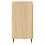 vidaXL Komoda dub sonoma 104x35x70 cm kompozitné drevo – Obrázok 7