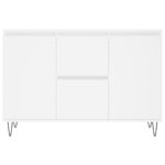 vidaXL Komoda, biela 104x35x70 cm, kompozitné drevo – Obrázok 5