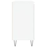 vidaXL Komoda, biela 104x35x70 cm, kompozitné drevo – Obrázok 7