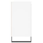 vidaXL Komoda, biela 104x35x70 cm, kompozitné drevo – Obrázok 7