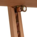 vidaXL Stojan 55x53,5x178 cm masívny buk – Obrázok 7