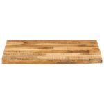 vidaXL Stolová doska 40x40x2,5 cm živý okraj masívny mangovník – Obrázok 3