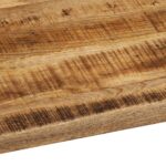 vidaXL Stolová doska 90x80x2,5 cm živý okraj masívny mangovník – Obrázok 7