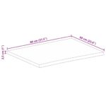 vidaXL Stolová doska živá hrana 80x60x2,5 cm masívne mango – Obrázok 9