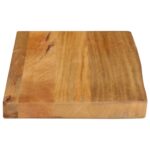 vidaXL Stolová doska živá hrana 60x20x3,8 cm masívne mango – Obrázok 4