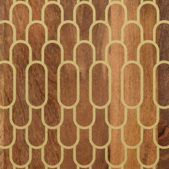 vidaXL Konferenčný stolík 100x54x40 cm, mangový masív – Obrázok 10