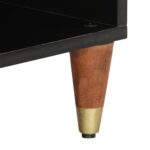 vidaXL TV skrinka 80x33x46 cm, mangový masív – Obrázok 10