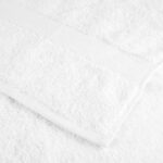 vidaXL Prémiové umývacie utierky SOLUND 50 ks biele 30x30 cm 600 g/m² – Obrázok 6