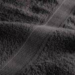 vidaXL Prémiové uteráky 25ks antracit 100x200 cm 600 g/m2 100 % bavlna – Obrázok 6