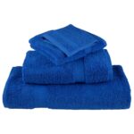 vidaXL Prémiové uteráky SOLUND 10 ks modré 100x200 cm 600 g/m2 – Obrázok 4