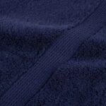 vidaXL Prémiové uteráky do sauny SOLUND 10ks tmavomodré 80x200 cm – Obrázok 7