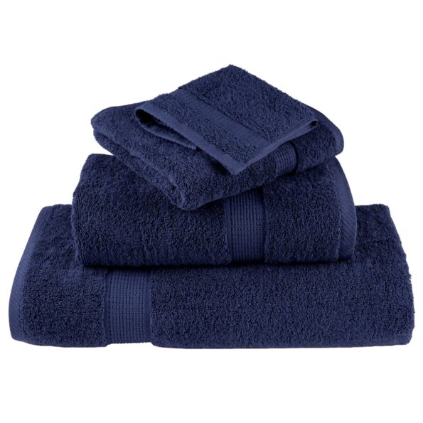 VXL8721012149106_g_en_hd_3.jpg vidaXL Prémiové uteráky 2 ks tmavomodré 100x200 cm 600 g/m2 bavlna – Obrázok 4