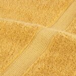 vidaXL Prémiové uteráky do sauny SOLUND 10 ks zlaté 80x200 cm 600 g/m2 – Obrázok 5