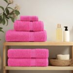 vidaXL Prémiové osušky SOLUND 10 ks ružové 70x140 cm 600 g/m2 – Obrázok 3